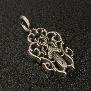 Chrome Hearts Dagger Vine Pendant 925 Sterling Silver 8.6 Grams
